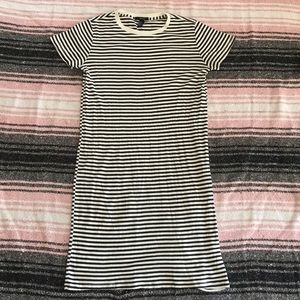 Forever 21 Stripped t-Shirt Dress